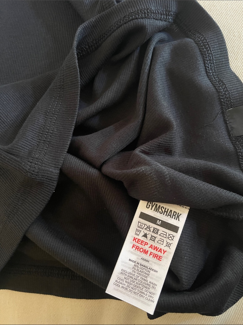 COTTON SEAMLESS SLEEVELESS TOP - Picture 3 of 3